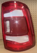 19-24 Ram 2500 3500 OEM Passenger Tail Light LED 68361720AG w/ Blind Spot Monito