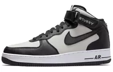 Nike Air Force 1 Mid x Stussy White Black 2022 - DJ7840-002