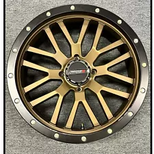 SALE BLEMISHED- SYSTEM 3 ST-3 BRONZE Simulated Beadlock Wheel 20x6.5 4/137 4+2.5 (For: More than one vehicle)