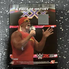 WWE 2K15 Hulkamania Edition Exclusive HULK HOGAN 5x6" Collectable Plaque