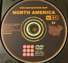 New 2007 2008 2009 Toyota Camry Hybrid LATEST Navigation Map DVD Gen 5 u41 16.1