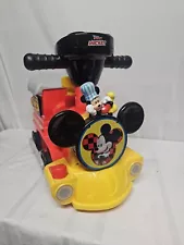 Kiddieland Disney Mickey Mouse Battery Powered Ride On Train With Tracks Tested