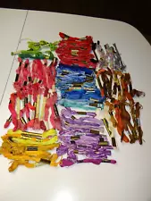 Large Lot Vintage Embroidery Thread/Floss Mixed Colors & Brands