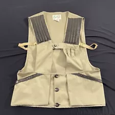 Vintage Chief Size XL Vest Skeet and Sporting Clays Shooting Hunting Made in USA