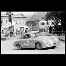 1953 Photo A.034474 Porsche 356-2 Gmünd Otto Mathe Hallein Race