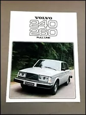 1978 Volvo Original Car Sales Brochure Catalog - 240 262 262C 242GT 242 GT 244