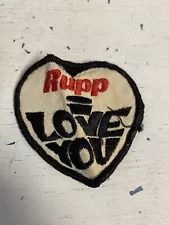 RUPP i LOVE YOU 1960/70 Patch Go Kart Mini Bike Dirt Bike Snowmobile Dune Buggy