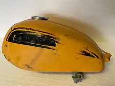 1971 72 Honda SL70 K0 Gas Tank with Cap and Petcock HM 118 Motosport 70