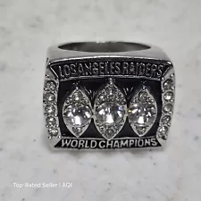 Los Angeles Raiders Super Bowl Replica Ring Championship Marcus Allen Size 12.25