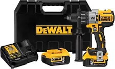 New ListingDEWALT 20V MAX XR Hammer Drill Kit, Brushless, 3-Speed, Cordless (DCD996P2)