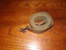 Russian OD sks rifle sling soviet used military white elk head marking