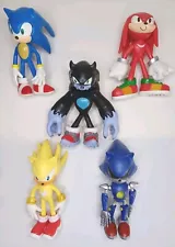 JAKKS Sonic The Hedgehog 5" Figures Lot of 5