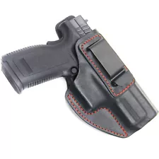 For Springfield XD 9mm IWB Leather Holster Right Handed Conceal Carry CCW