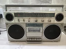 General Electric 3-5257a Vtg 80s Ghetto Blast Boombox Only Radio Works Read Des.