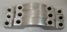 400 Small Block Chevy Billet Steel Splayed 4 Bolt Main Caps used