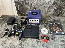 Nintendo Black GameCube w/ Gameboy Player & Disc, Def Jam Fight For New York