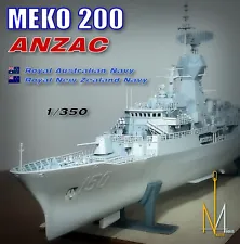 NATO Frigate MEKO 200 ANZAC - 1/350 scale - Royal Australian Navy