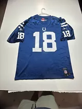 Reebok Peyton Manning Indianapolis Colts Football Jersey Large. See Photos Spots