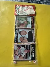 1971 TOPPS BASEBALL Holiday 12 Card Rack JIM HUNTER TED SIMMONS EXCELLENT