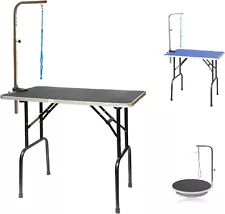 Go Pet Club GT-104 48 in. Pet Dog Grooming Table with Arm