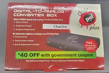 DTV Pal Plus Digital TV Converter Box With Remote