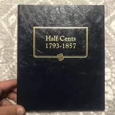 WHITMAN CLASSIC ALBUM HALF CENTS 1793-1857