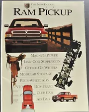 1995 Dodge Truck Ram Pickup Large 44pg Brochure Laramie SLT 1500 2500 3500 4x4