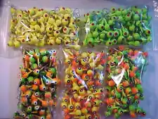 50 NEW FLOATING WALLEYE JIG HEADS 3/8 SIZE 1 THEY FLOAT OZ