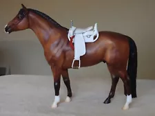 (Customized) Breyer Trick Riding Saddle (1:9 scale)