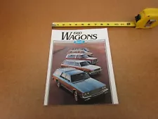 1980 Chevrolet Wagon Caprice Impala Malibu sales brochure 16 pg stationwagon