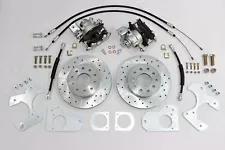 1978-88 G Body Camaro, S-10 10 Bolt Rear Disc Brake Conversion Kit Drilled Rotor