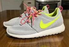 Nike Roshe Run Shoes 599729-008 Youth 6Y Pure Platinum