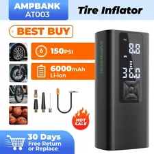 AMPBANK Super Fast 150 PSI Portable Tire Inflator and Air Compressor