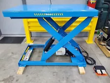 Bishamon Lift2K Hydraulic Lift Table L2K-2848, 2000lb., 120V, 1 Phase