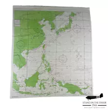 WW2 Western Pacific Silk Escape Map