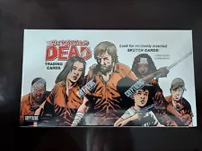 WALKING DEAD COMIC BOOK TRADING CARD SERIES 1 WAX BOX (FACTORY SEALED BRAND NEW)
