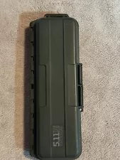 511 Tactical Protective Cigar Case Durable Plastic Item 57079 Green