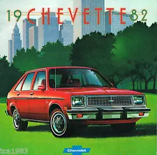 1982 Chevy CHEVETTE Sales Brochure / Catalog with Color Chart: SCOOTER,