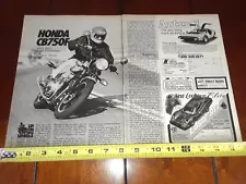 1981 HONDS CB 750 F ORIGINAL ARTICLE