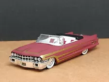 62 CADILLAC LIMITED EDITION 1/64 SCALE COLLECTIBLE CRUISER LOWRIDER RAT ROD