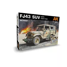 AK Model Kit FJ43 SUV w/Hard Top New