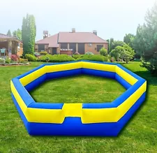 WARSUN 15FT Gaga Ball Pit Inflatable with Powerful Blower Portable Gagaball