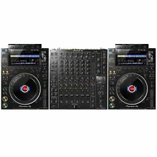 Pioneer CDJ-3000 Flagship Rekordbox Pro Club DJ Multi Players Pair w DJM-V10 ...