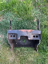 John Deere 420 430 front bumper attachment bracket