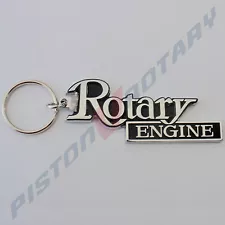 ROTARY ENGINE Keyring as Grille Badge NEW for MAZDA 10A 13B R100 RX2 RX3 RX4 RX5