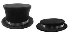 Folding Collapsible Opera Top Hat Dancers Magic Trick Magicians Costume Hat