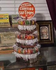 Antique Curtis Candy display