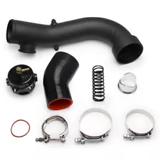 Intake Turbo Charge Pipe Kit w/Tial & 50mm Bov For BMW N54 E88 E90 E92 135i 335i