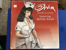 OLIVIA CALENDAR 2016, Bettie Page Betty Pinup Olivia de Berardinis Sealed