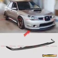 Fits 06 07 Subaru Impreza WRX STI S204 Wagon Outback CS Style Front Bumper Lip